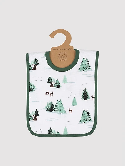 Thermal Cabin In The Woods Infant Bib
