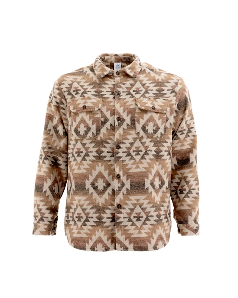 Lago Mens Aztec Jacket