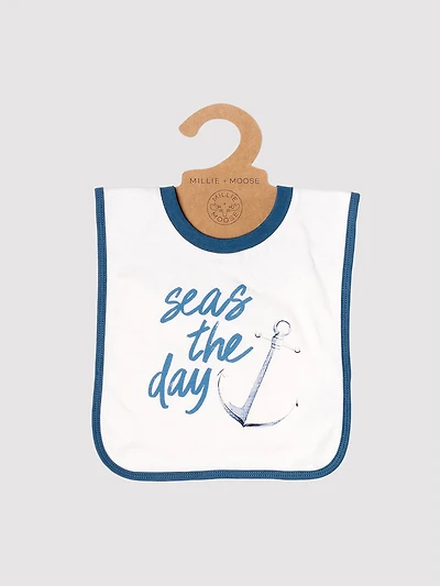 Seas The Day Infant Bib
