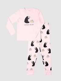 Honey Bear Kids PJ Set