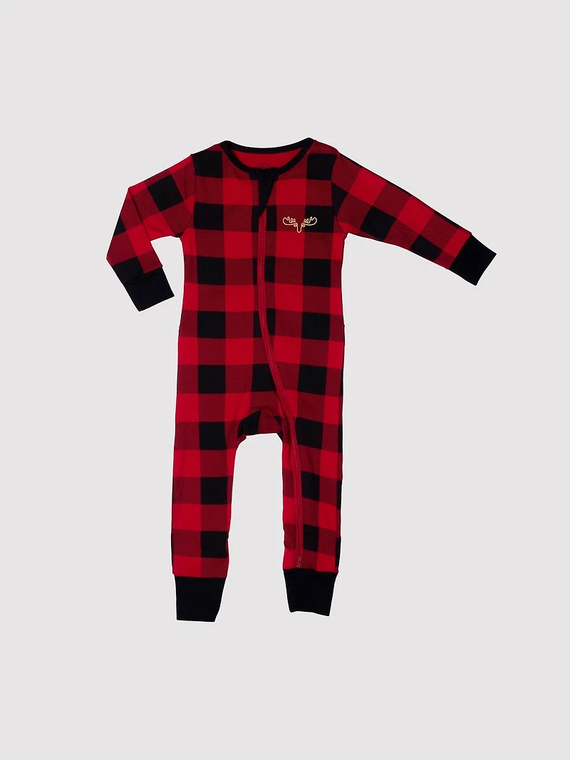 Buffalo Plaid Infant Onesie