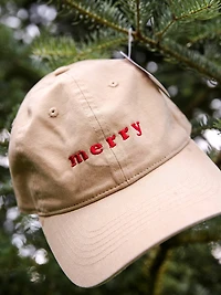 Merry Hat Dad Hat - Khaki