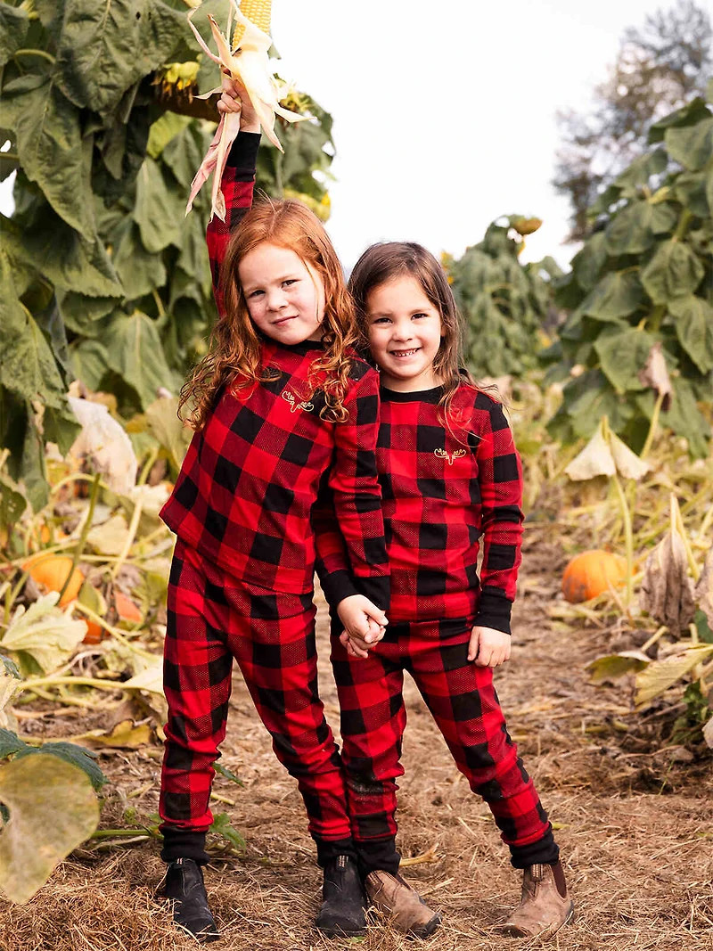 Buffalo Plaid Kids PJ Set