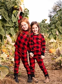 Buffalo Plaid Kids PJ Set