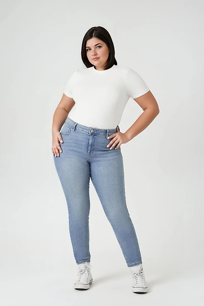 Plus Skinny High-Rise Jeans