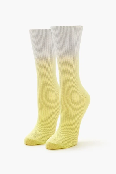 Gradient Wash Crew Socks