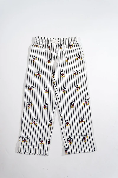 Kids Disney Mickey Mouse Striped Pajama Pants