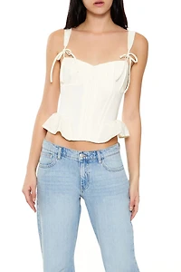 Sweetheart Corset Crop Top