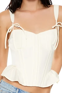 Sweetheart Corset Crop Top