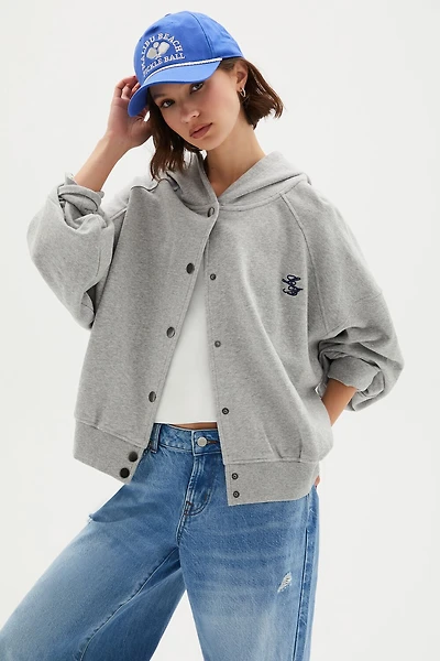 Fleece LA Embroidered Hoodie