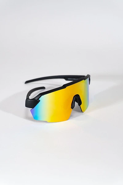 Reflective Aviator Sunglasses