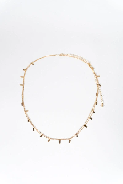 Layered Pendant Necklace