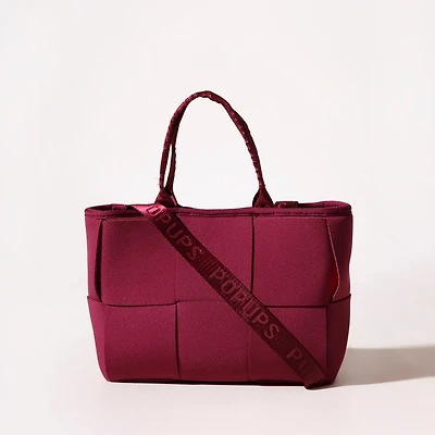 MINI ICON TOTE BERRY