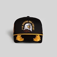 F*CK AROUND and FIND OUT BLACK FOAM TRUCKER