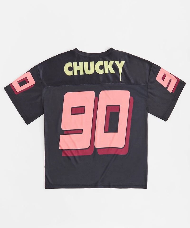 Chucky Wanna Play Football Jersey - Black