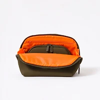 MAKEUP POUCH SET SAFARI GREEN