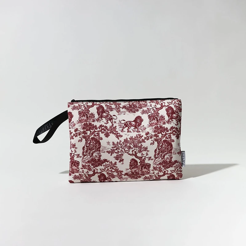 LAPTOP SLEEVE LION TOILE