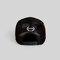 EVERYTHINGS F*CKED BLACK FOAM TRUCKER