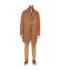 Mens Wool Coat Camel