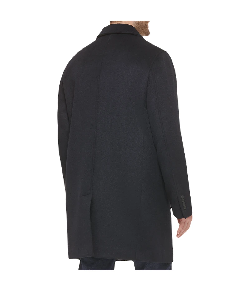 Mens Wool Coat Navy