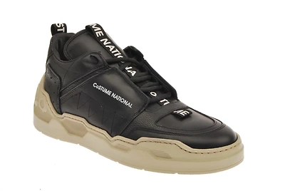 Low Top Leather Trainer Sneaker by Costume National