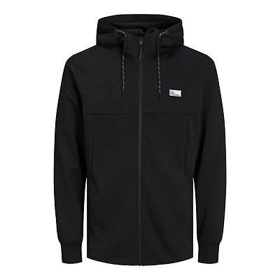 High Neck Zip Hoodie