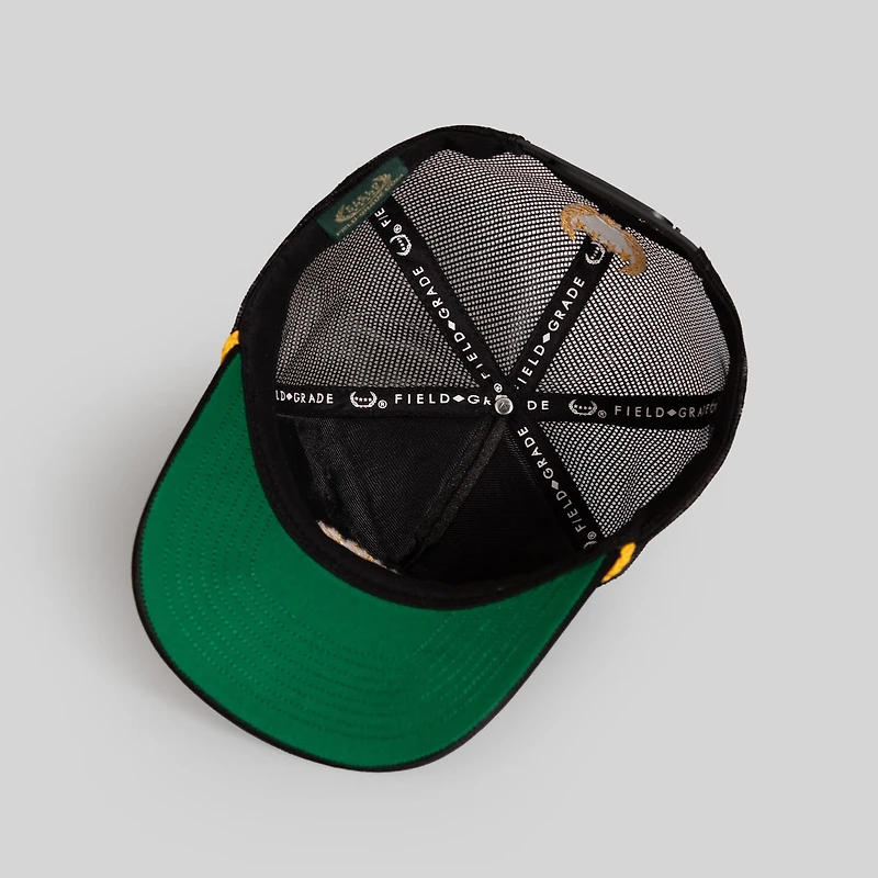 F*CK AROUND and FIND OUT BLACK FOAM TRUCKER