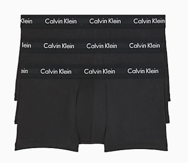 Cotton Stretch Low Rise Trunk 3 Pack