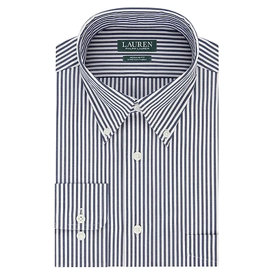 Ralph Lauren Classic Fit Ultra Wrinkle Free Stretch Stripe Shirt