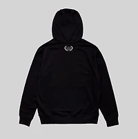 RESPECTFULLY BLACK/WHITE POLY COTTON HOODIE