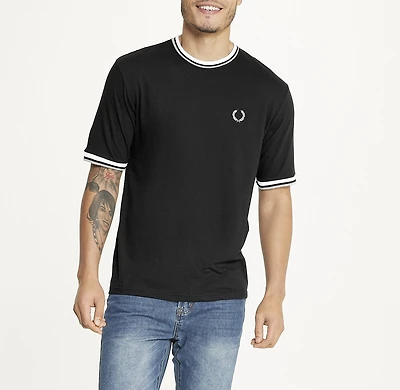 Brooklyn Laundry Men'sÂ Tonal Embroidery Crew Neck Tee