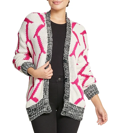 Mixed Media Cardigan
