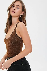 Metallic Thong Bodysuit