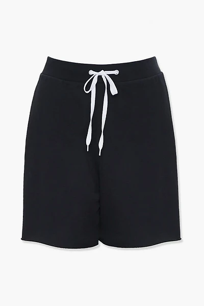 Plus Size Drawstring Shorts