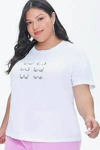 Plus Size Stand Up To Cancer Graphic Tee