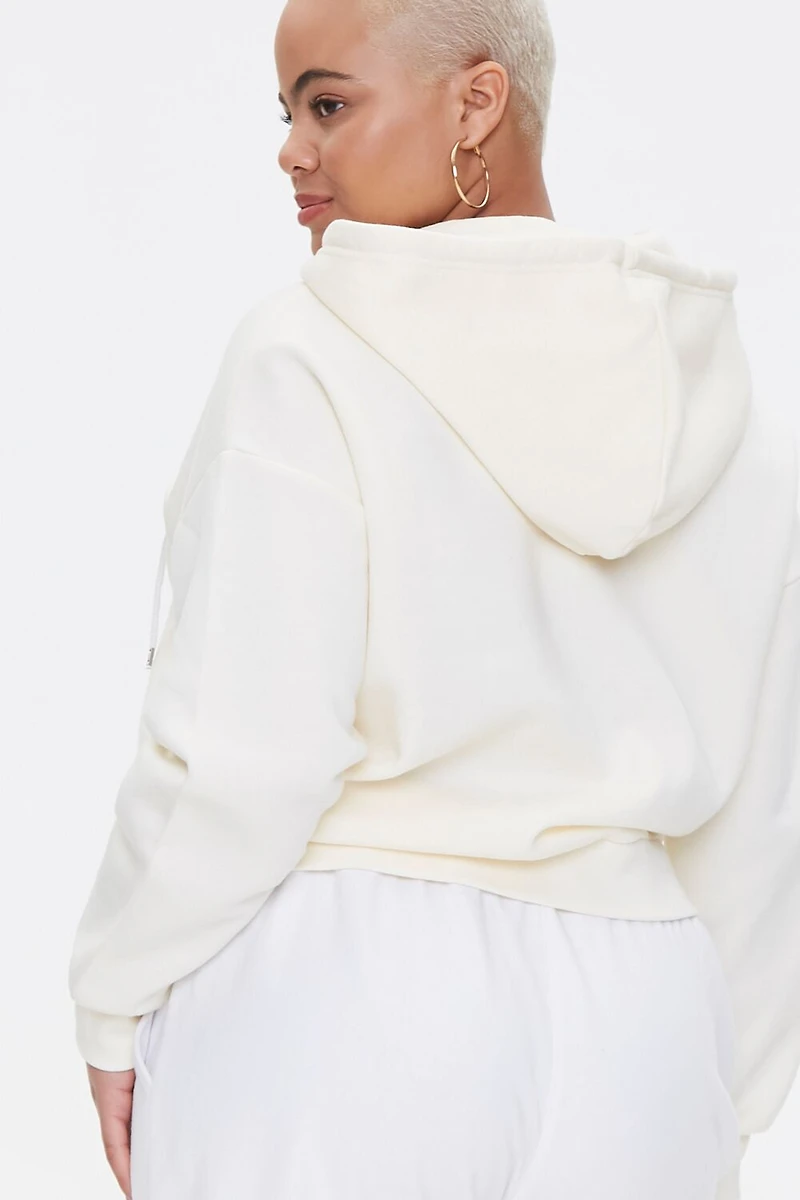 Plus French Terry Zip-Up Hoodie