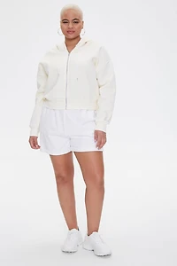 Plus French Terry Zip-Up Hoodie