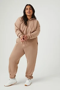 Plus French Terry Zip-Up Hoodie