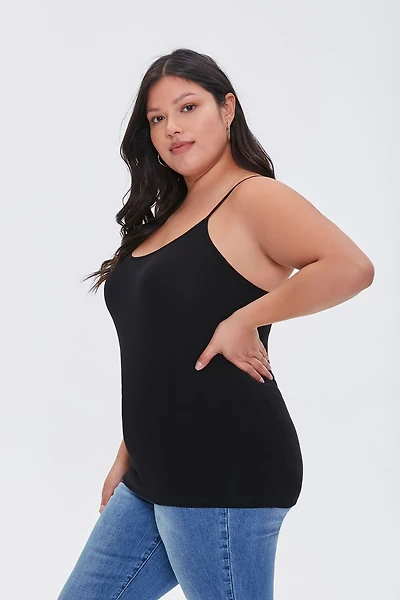 Plus Cotton Basic Cami