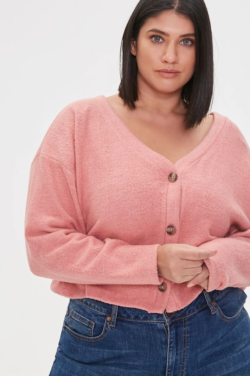 Plus Size Cardigan Sweater