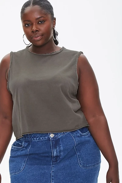 Plus Raw-Cut Muscle Tee