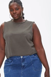 Plus Raw-Cut Muscle Tee