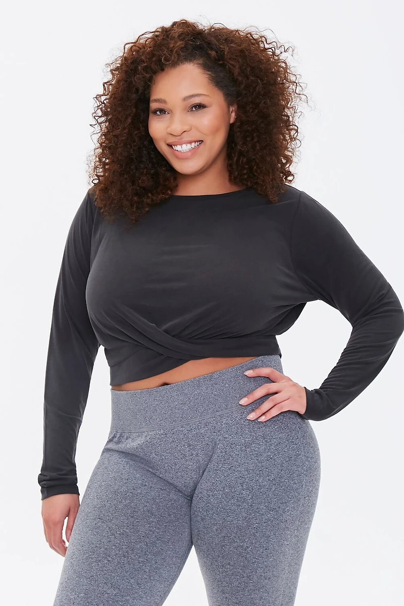Plus Active Twisted Top