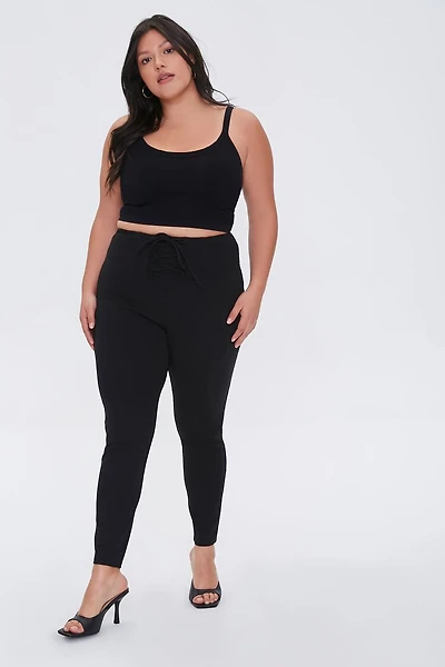 Plus Size High-Rise Leggings