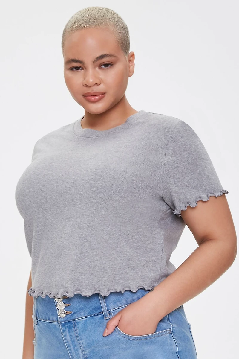 Plus Lettuce-Edge Tee