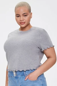 Plus Lettuce-Edge Tee