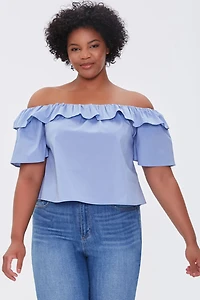 Plus Off-the-Shoulder Top