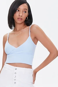 Surplice Cropped Cami