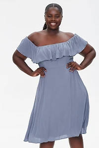 Plus Off-the-Shoulder Dress