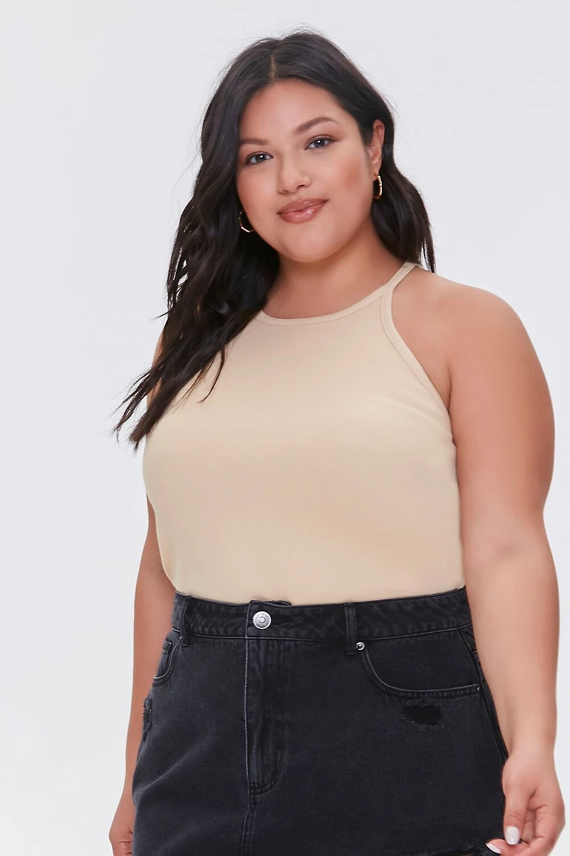 Plus Size Racerback Cami